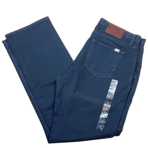 Vans Off the Wall Chino Pants 32x30 Navy Blue Modern Fit Mid Rise New - Picture 5 of 10